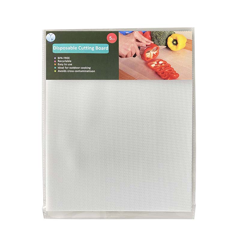 5 Pcs Large Plastic Disposable Cutting Board Sheet