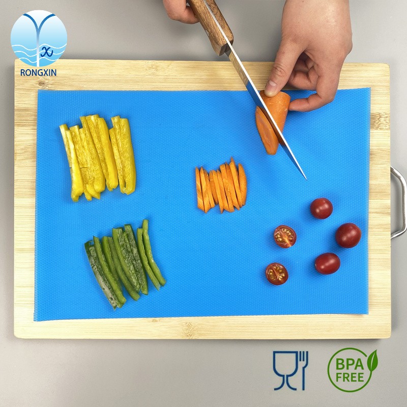 Blue Cutting Board Sheet Avoid Cross-contamination